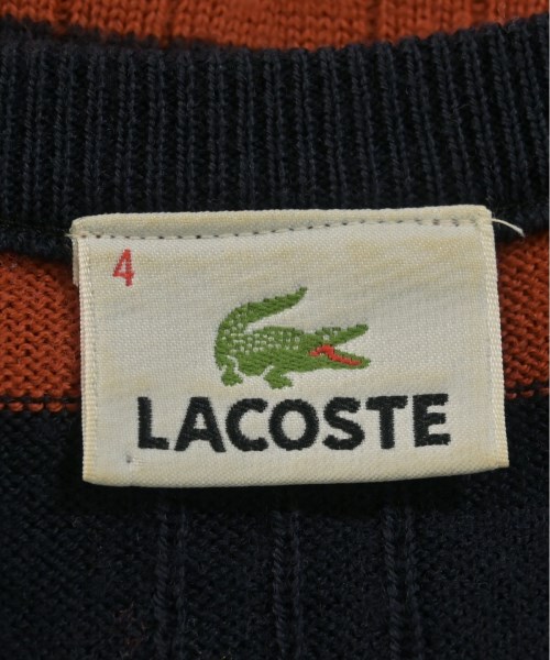 LACOSTE（ラコステ）ニット・セーター オレンジ サイズ:4(L位) メンズ/2200683218121
