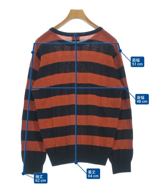 LACOSTE（ラコステ）ニット・セーター オレンジ サイズ:4(L位) メンズ/2200683218121