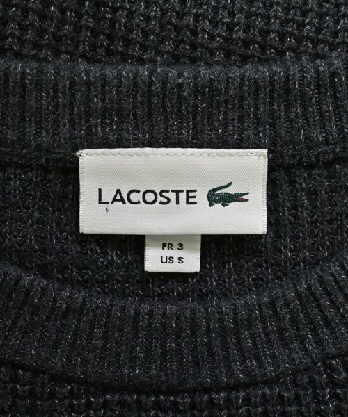 LACOSTE（ラコステ）ニット・セーター グレー サイズ:3(M位) メンズ/2200688456061