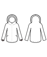 LACOSTE（ラコステ）モッズコート 紺 サイズ:L メンズ/2200688991081
