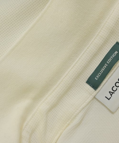 LACOSTE（ラコステ）ポロシャツ 白 サイズ:3(M位) メンズ/2200689004049