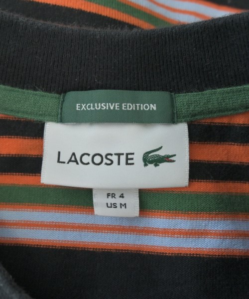 LACOSTE（ラコステ）Tシャツ・カットソー 黒 サイズ:4(L位) メンズ/2200689389115
