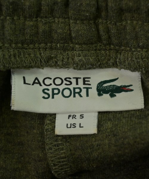 LACOSTE（ラコステ）スウェットパンツ カーキ サイズ:5(XL位) メンズ/2200680054104