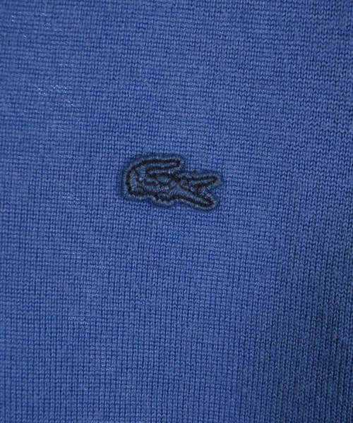 LACOSTE（ラコステ）ニット・セーター 青 サイズ:4(L位) メンズ/2200680054173