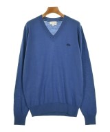LACOSTE（ラコステ）ニット・セーター 青 サイズ:4(L位) メンズ/2200680054173