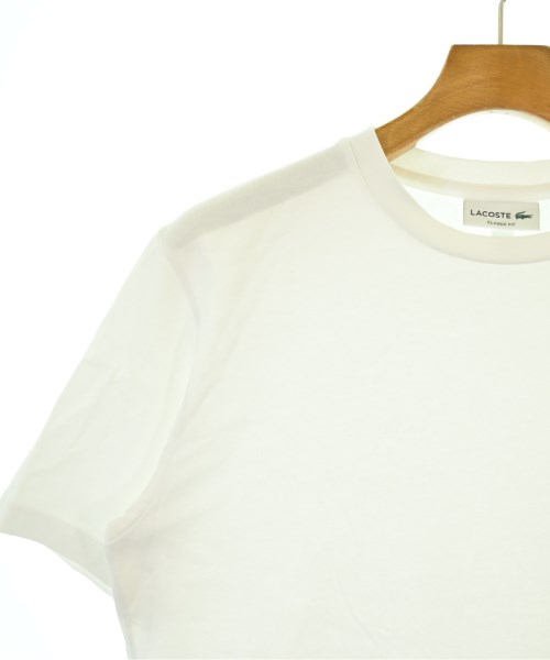 LACOSTE（ラコステ）Tシャツ・カットソー 白 サイズ:4(L位) メンズ/2200683186048