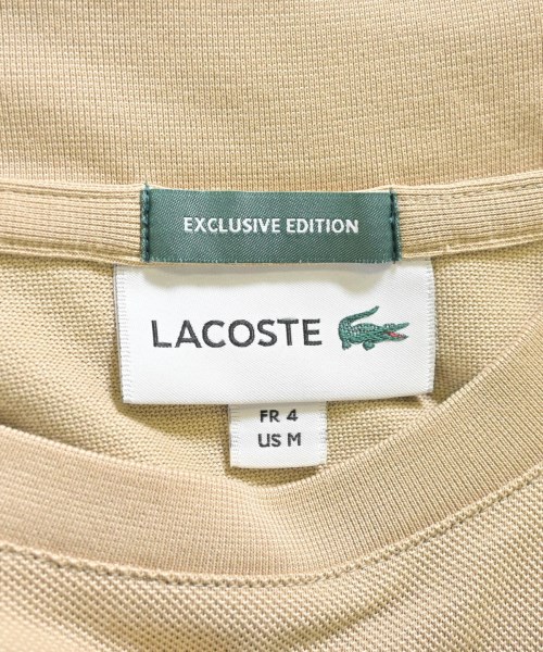 LACOSTE（ラコステ）Tシャツ・カットソー ベージュ サイズ:4(L位) メンズ/2200689839047