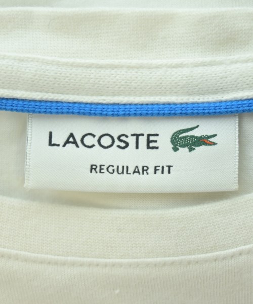 LACOSTE（ラコステ）Tシャツ・カットソー 白 サイズ:S メンズ/2200690054033