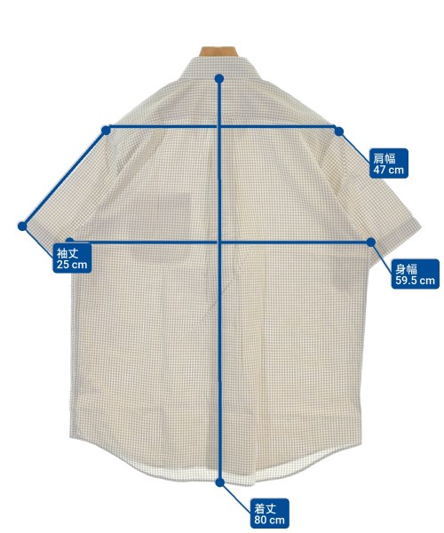 LACOSTE（ラコステ）カジュアルシャツ ベージュ サイズ:4(L位) メンズ/2200689957062