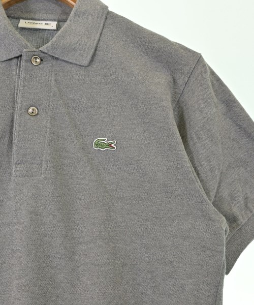 LACOSTE（ラコステ）ポロシャツ グレー サイズ:3(M位) メンズ/2200690456035