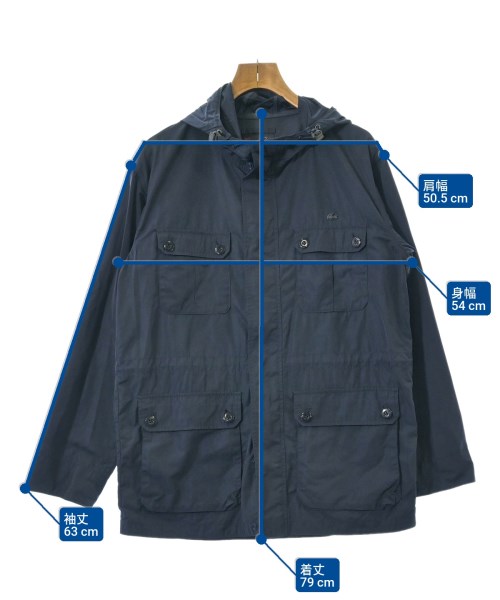 LACOSTE（ラコステ）ミリタリーブルゾン 紺 サイズ:48(L位) メンズ/2200689124860