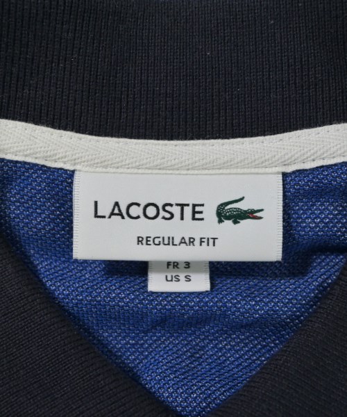 LACOSTE（ラコステ）ポロシャツ 紺 サイズ:3(M位) メンズ/2200692305010