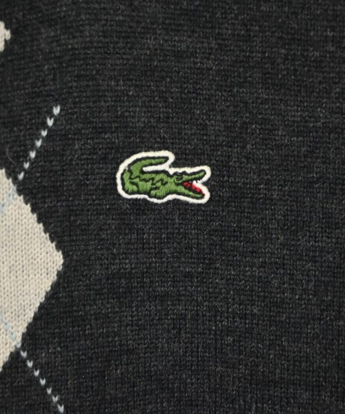 LACOSTE（ラコステ）ニット・セーター グレー サイズ:42(XS位) メンズ/2200692544020