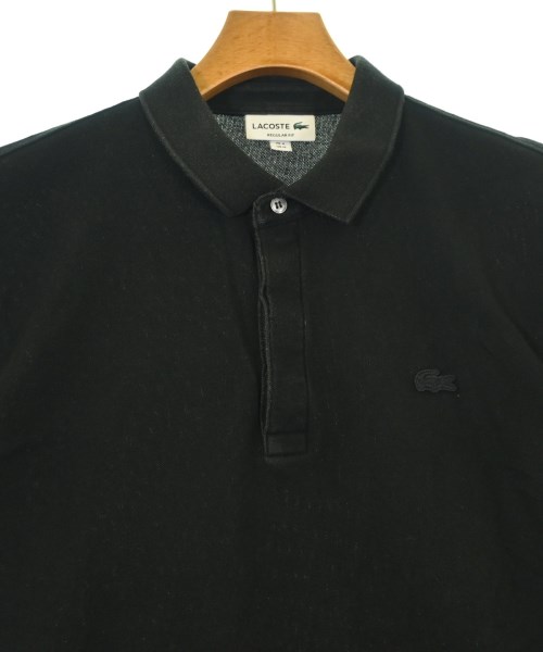 LACOSTE（ラコステ）ポロシャツ 黒 サイズ:4(L位) メンズ/2200693167020