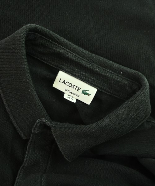 LACOSTE（ラコステ）ポロシャツ 黒 サイズ:4(L位) メンズ/2200693167020