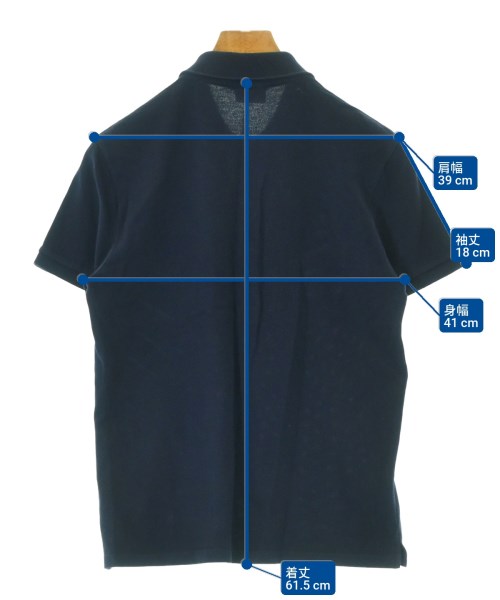 LACOSTE（ラコステ）ポロシャツ 紺 サイズ:3(M位) メンズ/2200693167037