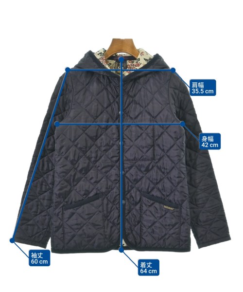 LAVENHAM（ラベンハム）ダウンジャケット/ダウンベスト 紫 サイズ:38(L位) レディース/2200635528025