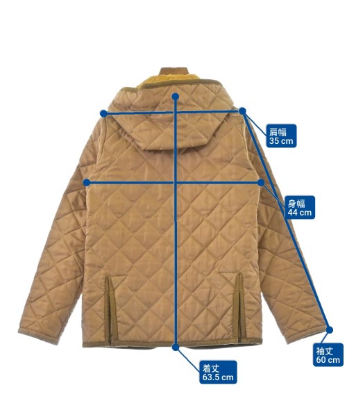 LAVENHAM（ラベンハム）ダウンジャケット/ダウンベスト 茶 サイズ:36(M位) レディース/2200636578029