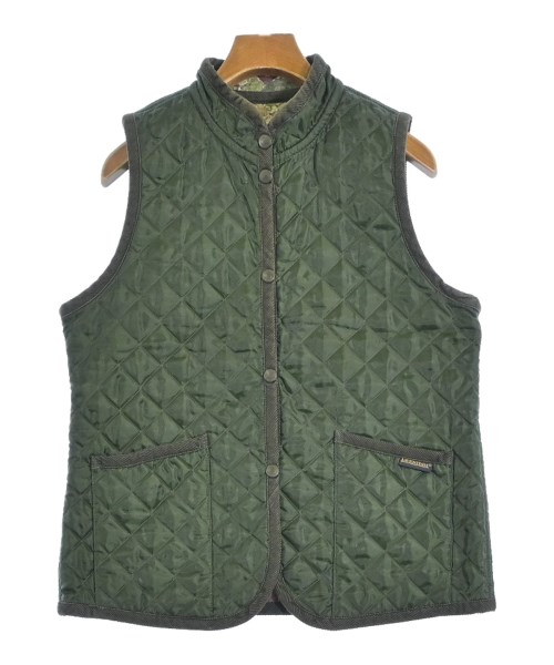 LAVENHAM（ラベンハム）ダウンジャケット/ダウンベスト カーキ サイズ:36(M位) レディース/2200621257021