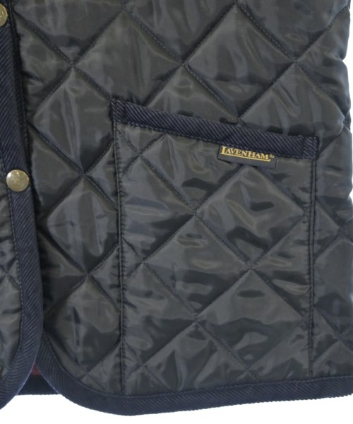 LAVENHAM（ラベンハム）ダウンジャケット/ダウンベスト 紺 サイズ:36(M位) レディース/2200622882031