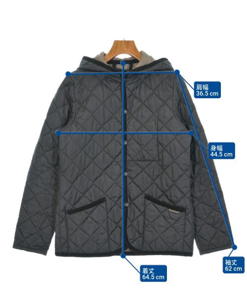 LAVENHAM（ラベンハム）ダウンジャケット/ダウンベスト 黒 サイズ:10(M位) レディース/2200650899018