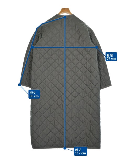 LAVENHAM（ラベンハム）ダウンコート グレー サイズ:36(S位) レディース/2200655088035