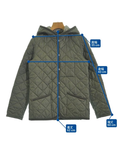 LAVENHAM（ラベンハム）ダウンジャケット/ダウンベスト カーキ サイズ:36(M位) レディース/2200639759012