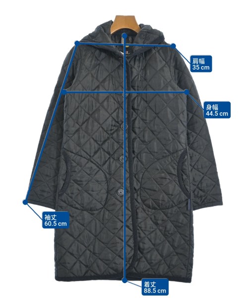 LAVENHAM（ラベンハム）ダウンコート 黒 サイズ:36(M位) レディース/2200652405019