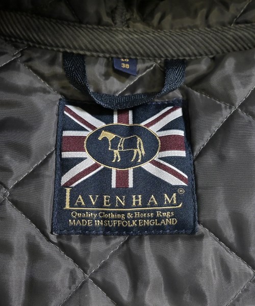 LAVENHAM（ラベンハム）ダウンコート グレー サイズ:38(L位) レディース/2200665894022
