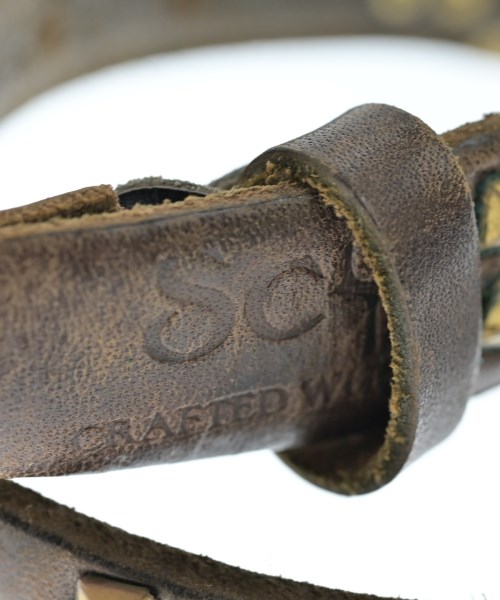 SCYE（サイ）ベルト 茶 サイズ:- メンズ/2200529213648