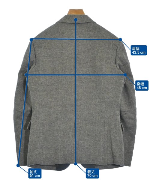 SCYE（サイ）カジュアルジャケット グレー サイズ:36(S位) メンズ/2200638250022