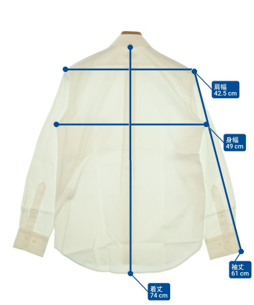 SCYE（サイ）カジュアルシャツ 白 サイズ:36(S位) メンズ/2200638250060