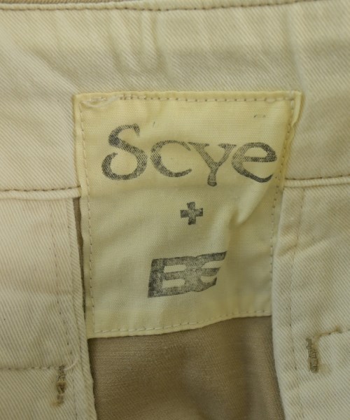 SCYE（サイ）クロップドパンツ ベージュ サイズ:31(M位) メンズ/2200640223052