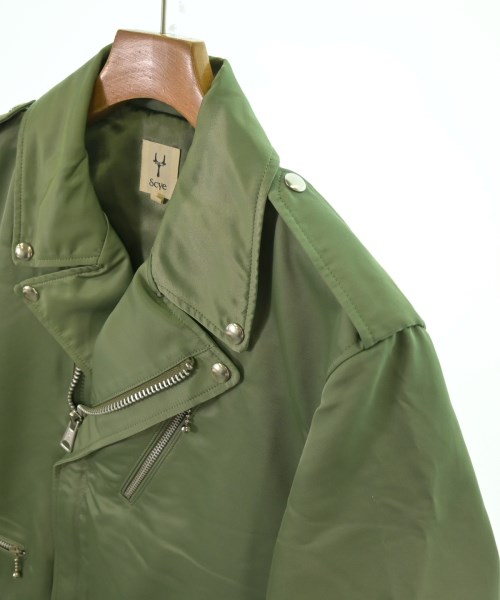 SCYE（サイ）ライダース カーキ サイズ:40(L位) メンズ/2200640073107