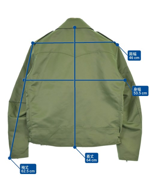 SCYE（サイ）ライダース カーキ サイズ:40(L位) メンズ/2200640073107