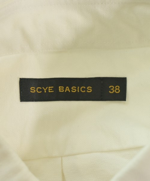 SCYE（サイ）カジュアルシャツ 白 サイズ:38(M位) メンズ/2200613189057