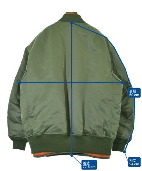 SCYE（サイ）ミリタリーブルゾン カーキ サイズ:38(M位) メンズ/2200628818010