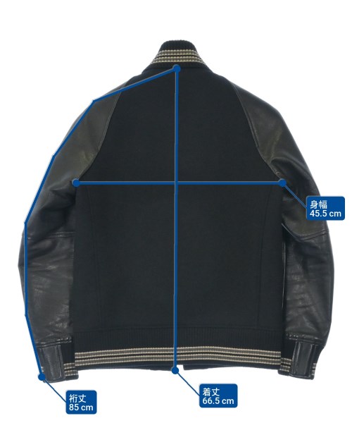 SCYE（サイ）スタジャン 黒 サイズ:36(S位) メンズ/2200628850065