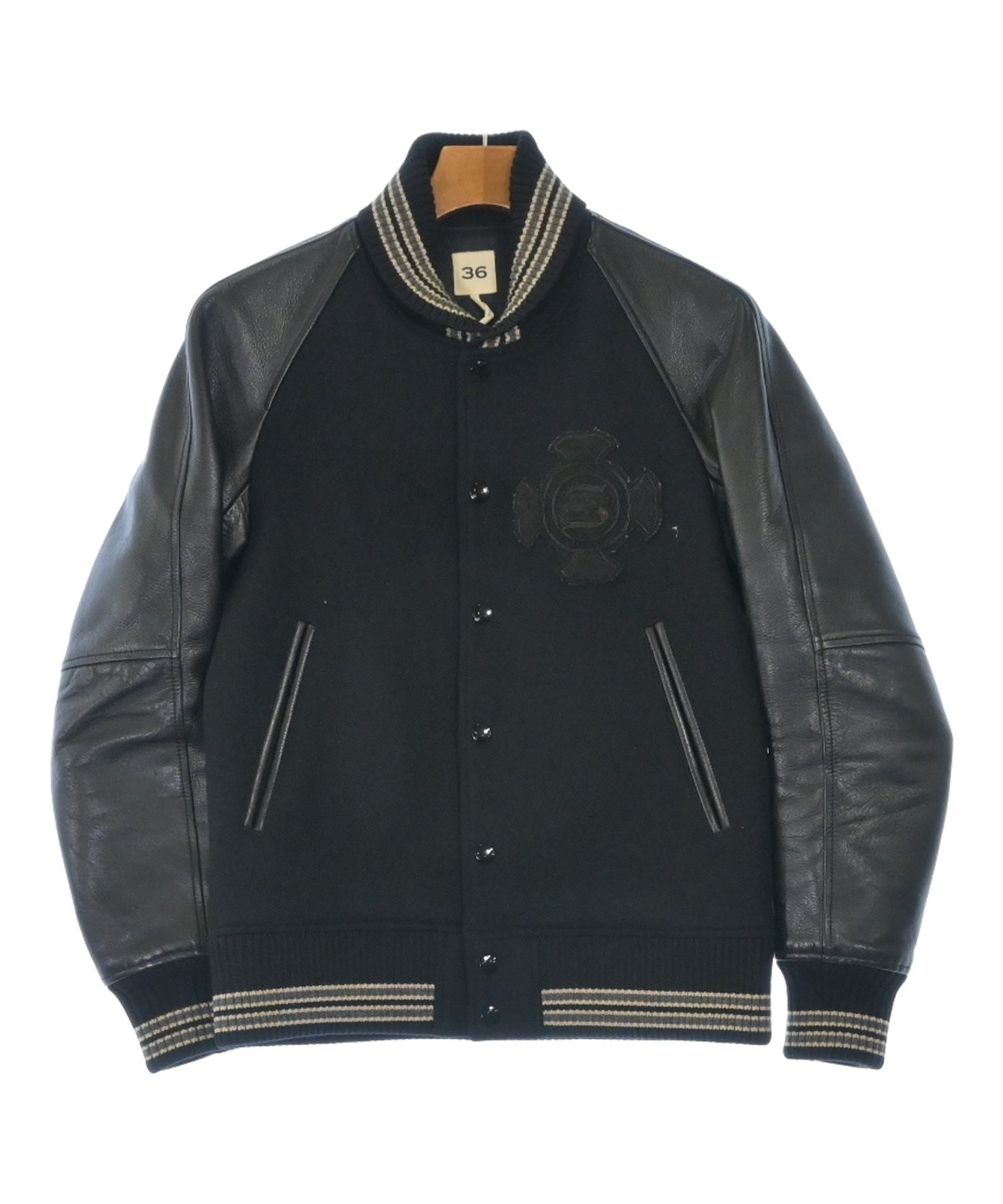 SCYE（サイ）スタジャン 黒 サイズ:36(S位) メンズ/2200628850065