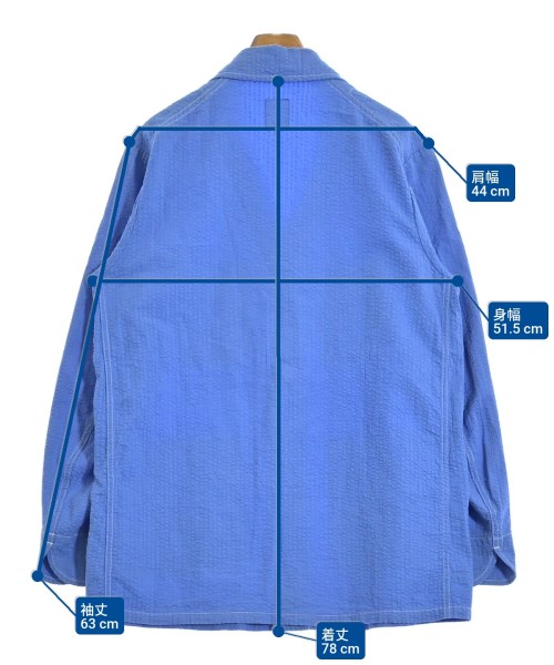 SCYE（サイ）カバーオール 青 サイズ:38(M位) メンズ/2200629937017