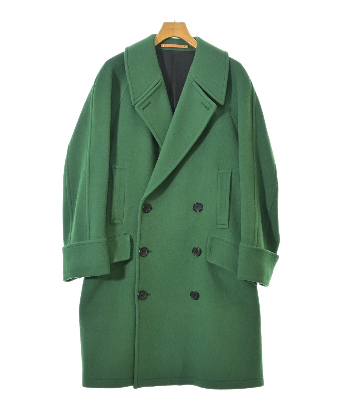 SCYE（サイ）ピーコート 緑 サイズ:38(M位) メンズ/2200613477017