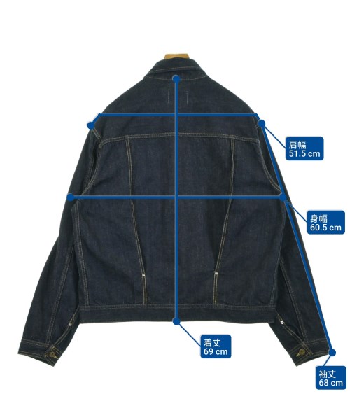 SCYE（サイ）デニムジャケット 紺 サイズ:40(L位) メンズ/2200618915040