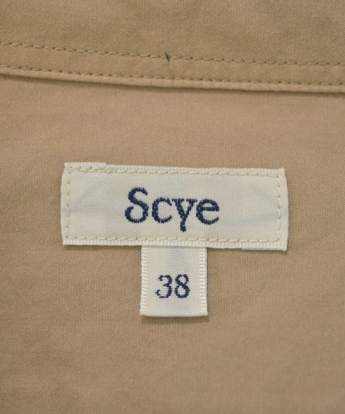 SCYE（サイ）カジュアルシャツ ベージュ サイズ:38(M位) メンズ/2200671926199