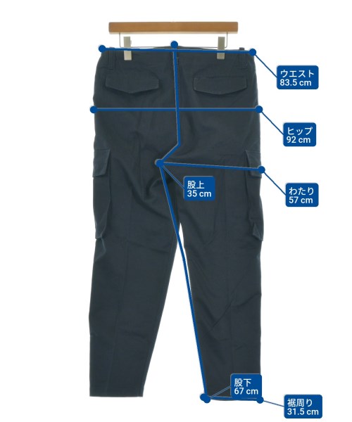 SCYE（サイ）カーゴパンツ 紺 サイズ:31(M位) メンズ/2200657491314