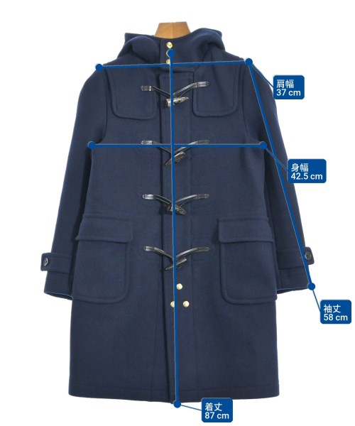 SCYE（サイ）ダッフルコート 紺 サイズ:36(S位) メンズ/2200660184029