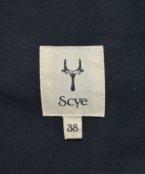 SCYE（サイ）ステンカラーコート 紺 サイズ:38(M位) メンズ/2200646726069