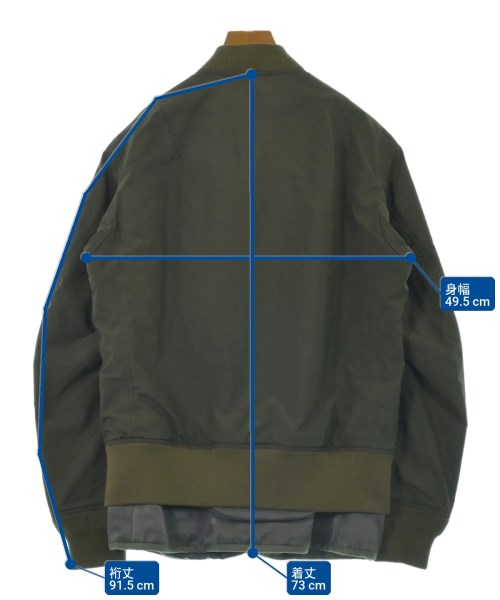 SCYE（サイ）ミリタリーブルゾン カーキ サイズ:38(M位) メンズ/2200639519012