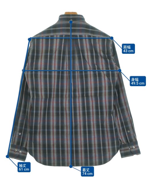 SCYE（サイ）カジュアルシャツ 紺 サイズ:36(S位) メンズ/2200663003068