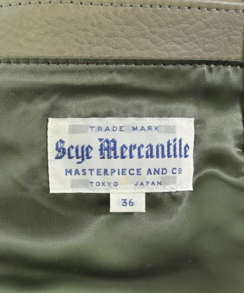 SCYE（サイ）ライダース グレー サイズ:36(S位) メンズ/2200670683017