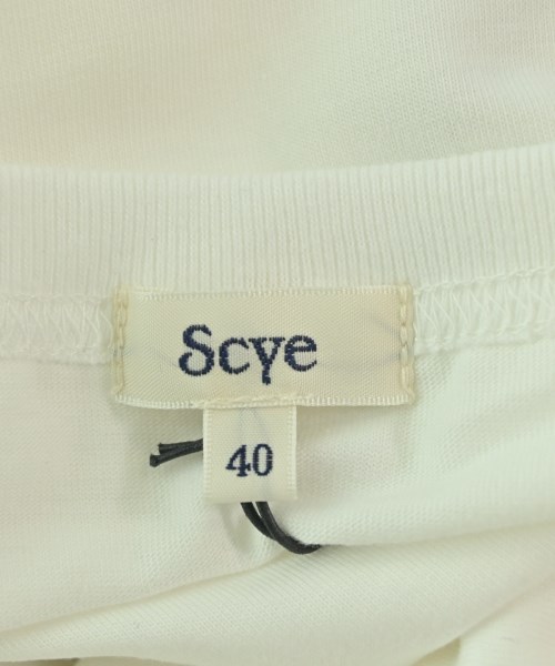 SCYE（サイ）Tシャツ・カットソー 白 サイズ:40(L位) メンズ/2200670978021